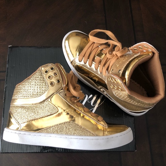 pastry gold sneakers
